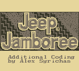 Jeep Jamboree screenshot 3 for GameBoy